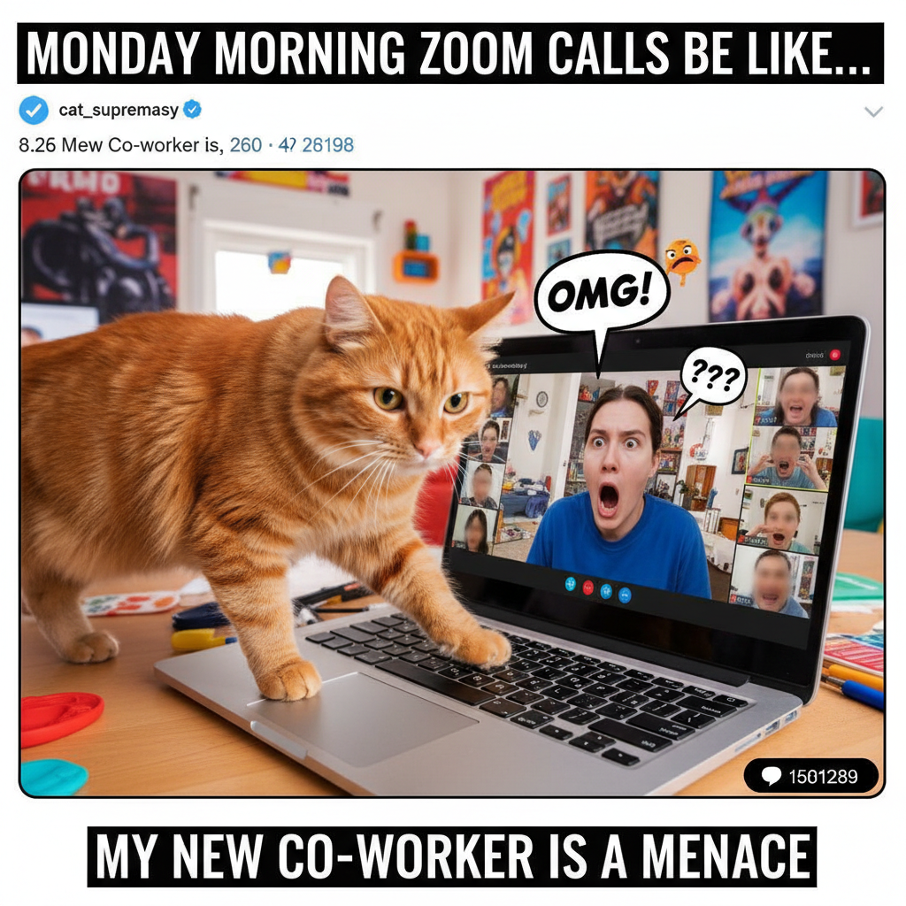 My cat just walked across my keyboard and somehow ended the CEO's presentation. I'm fired.