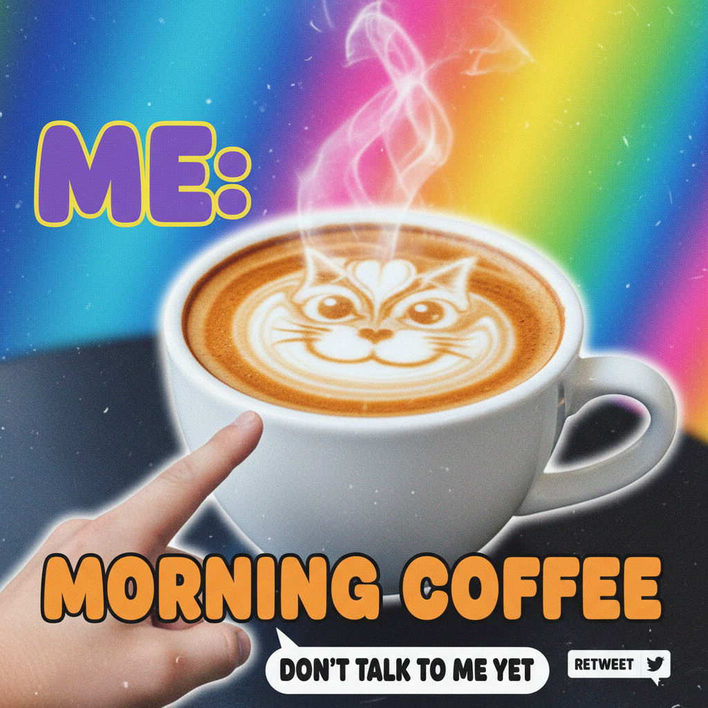 My blood type is coffee. My love language is a fresh brew.