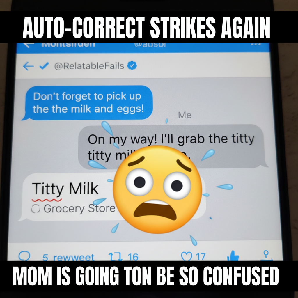 Autocorrect changed 'I'm coming' to 'I'm communist' in a text to my grandma. Send help.