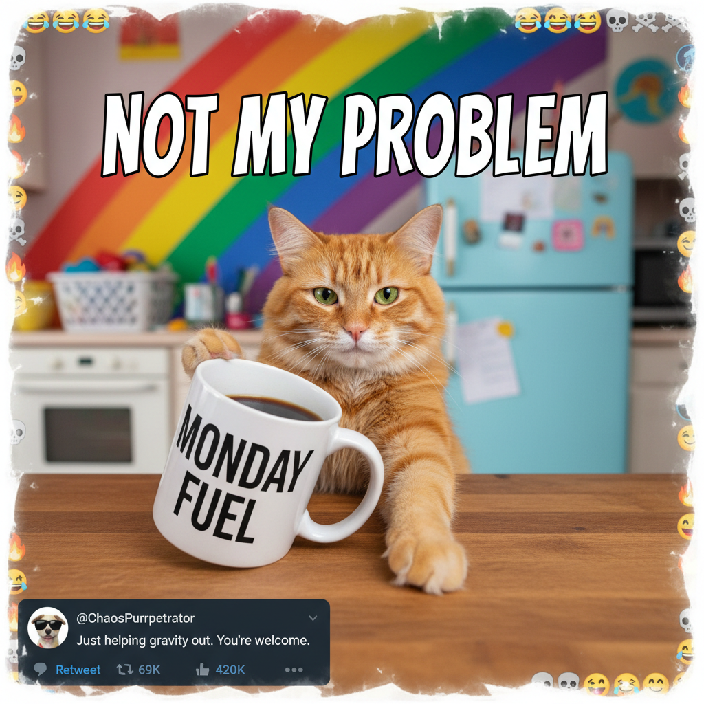 My pet just stared into my soul while slowly pushing my coffee mug off the table. Zero regrets. I love them.