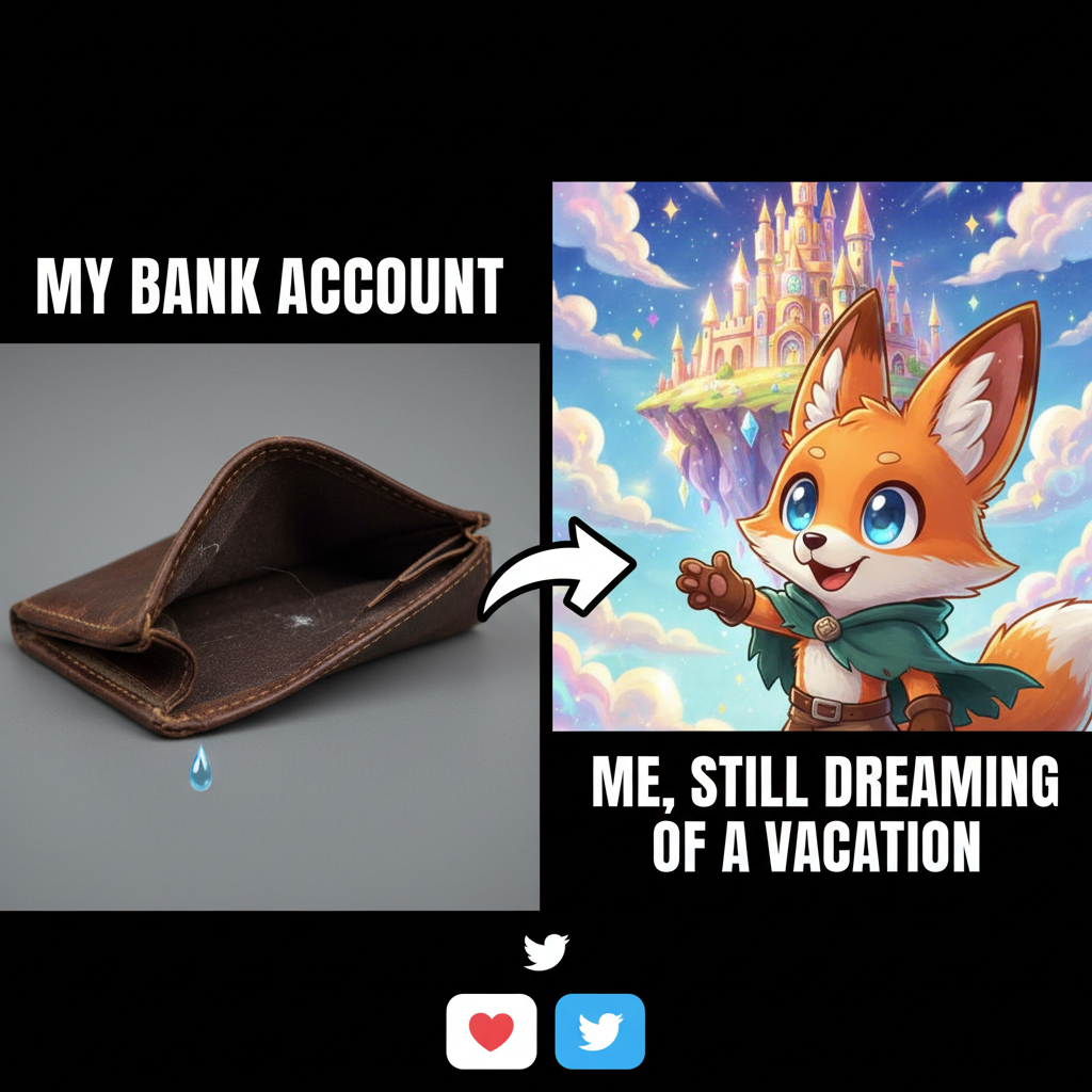 My bank account after paying rent vs. my hopes and dreams. #Adulting