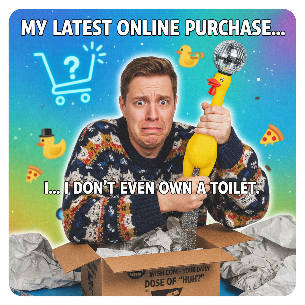 Me: 'I need this!' *adds to cart*. Package arrives: 'What IS this and why did I buy it?'