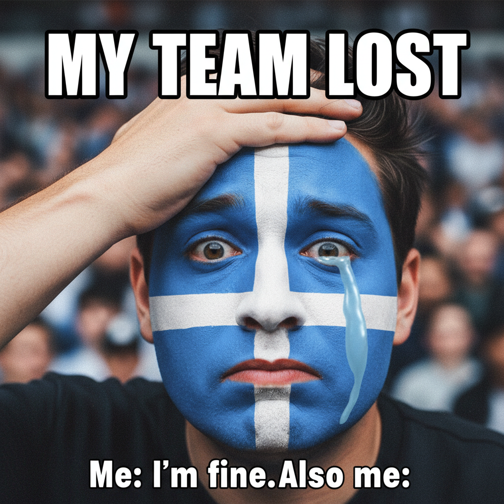 My team lost. I'm legally required to be angry for the next 7-10 business days.