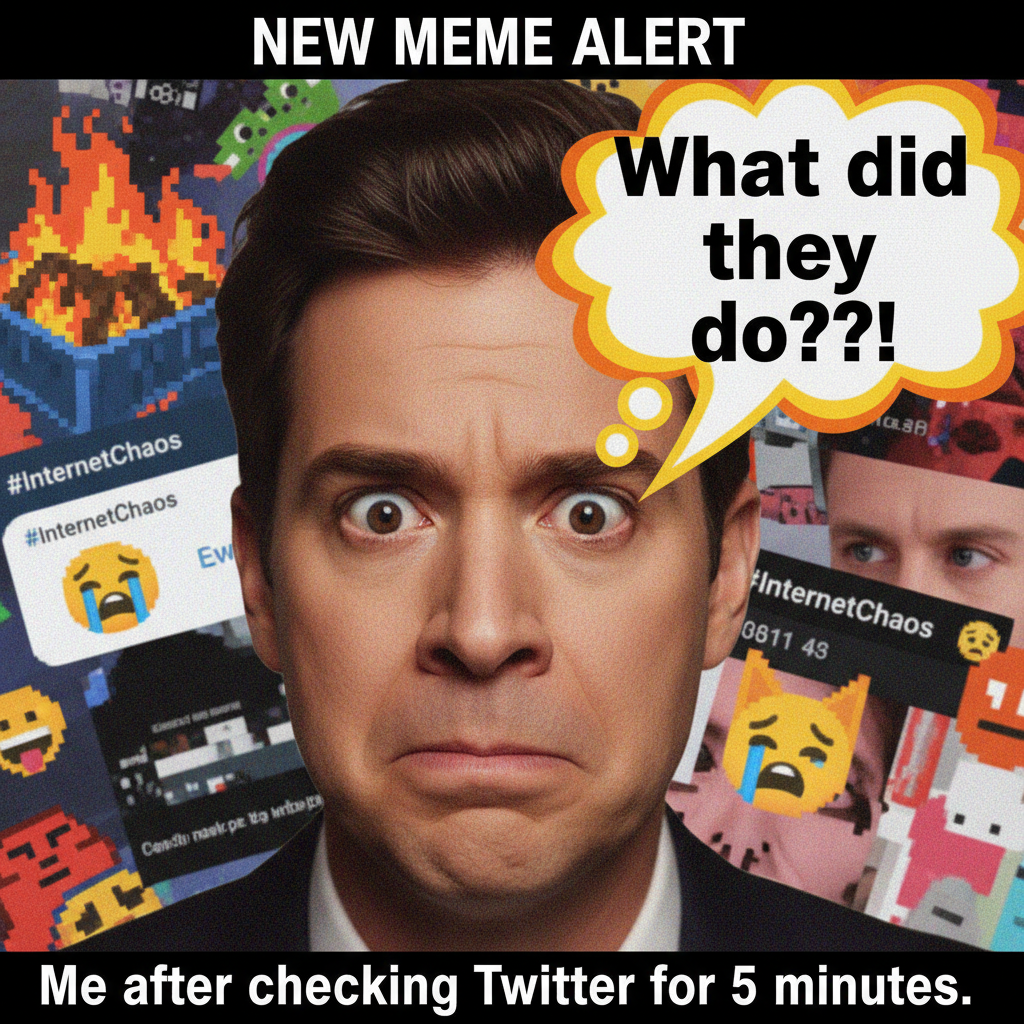 My face when I see my celebrity crush's new haircut. #NoThoughtsJustVibes