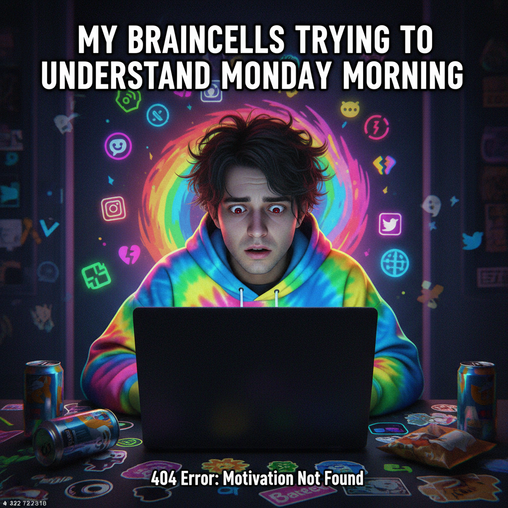 Wifi goes down: My brain immediately assumes the apocalypse has begun. Send help.