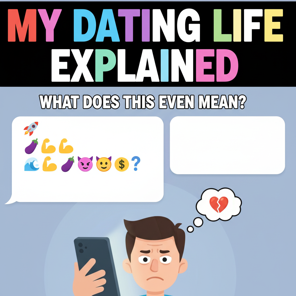 Matched with someone who only communicates in emojis. Is this a date or a puzzle?