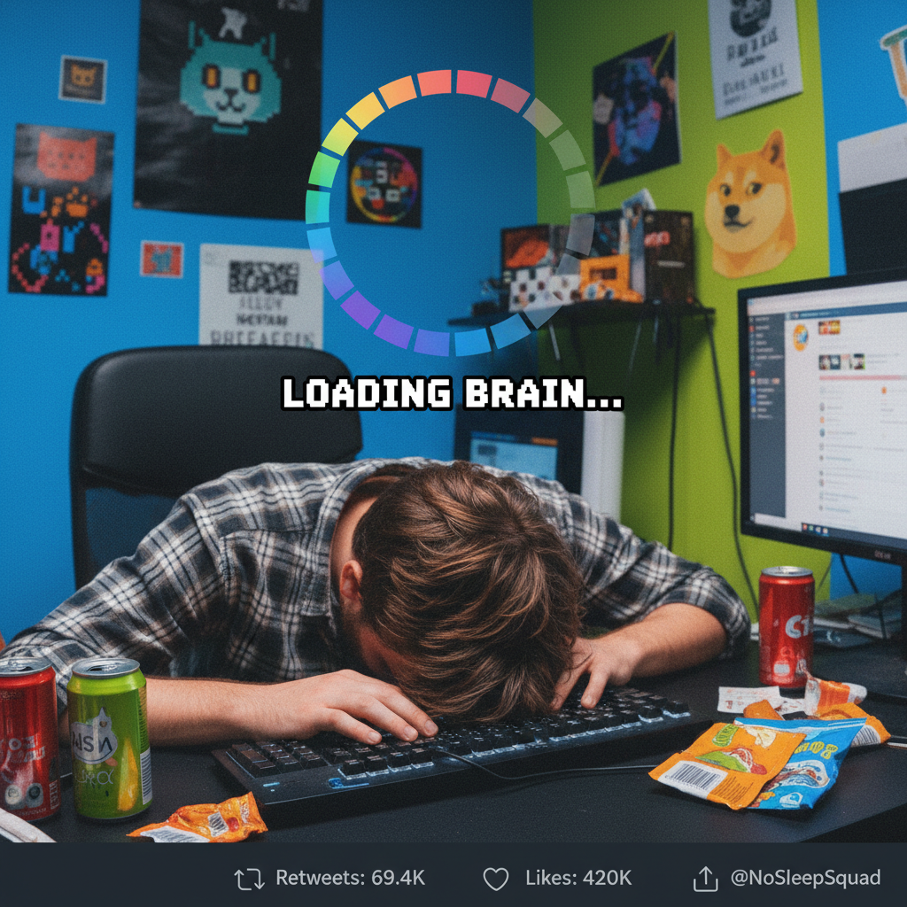 Monday morning: My brain is still buffering. Please try again after 3-5 business days.