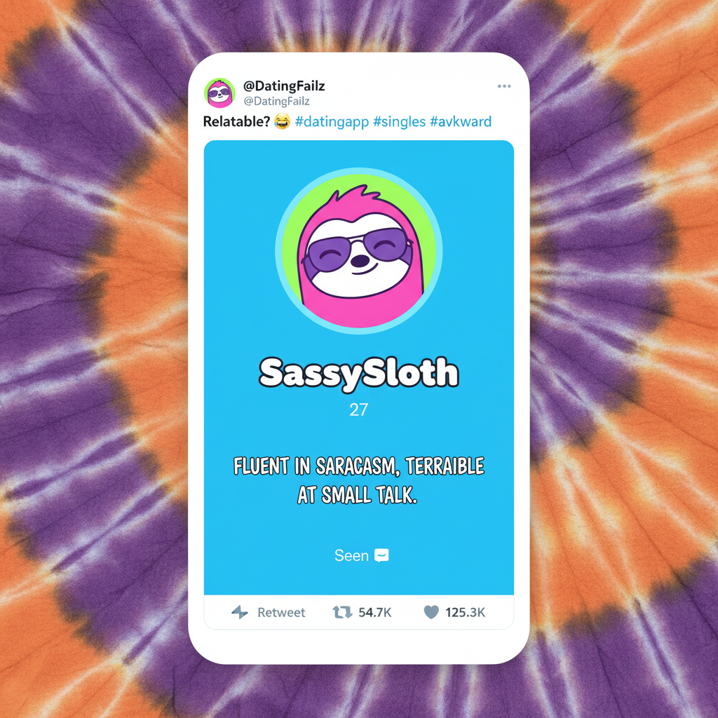 My dating app bio: 'Fluent in sarcasm, terrible at small talk.' It's going great. 🫠