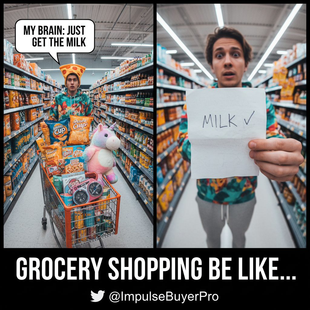 Adulting is just making a grocery list and then buying everything but what you needed.