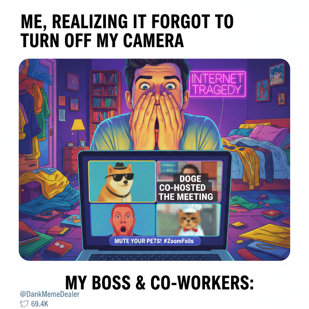 My mic was on during that whole Zoom meeting, wasn't it?