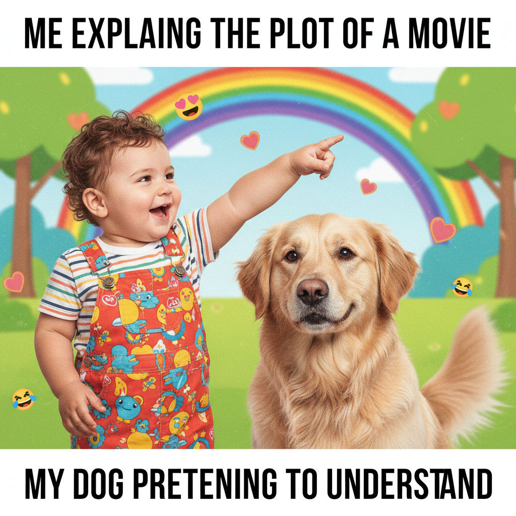 My toddler just explained why the dog is a 'fluffy cloud monster.' I can't even.