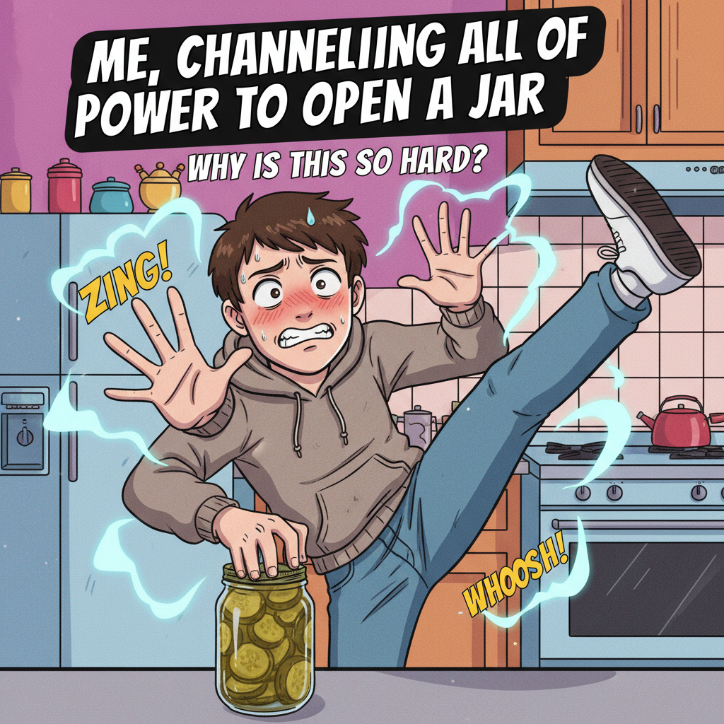 Me trying to use anime logic to solve real-life problems. (It never works)