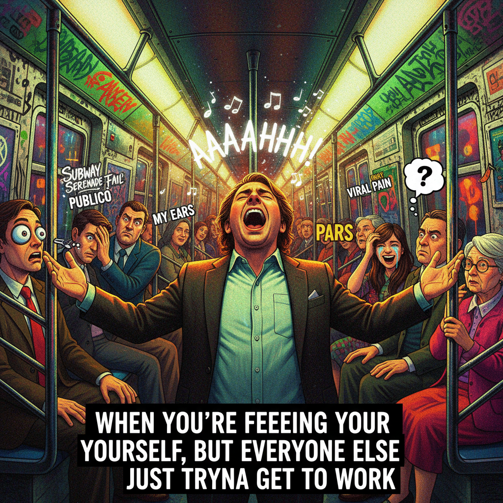 Just witnessed a full-blown opera performance on the 7 train. Peak NYC experience.