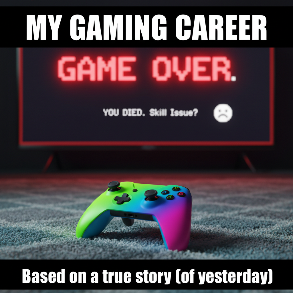 My controller just flew across the room. It wasn't my fault, the game cheated.