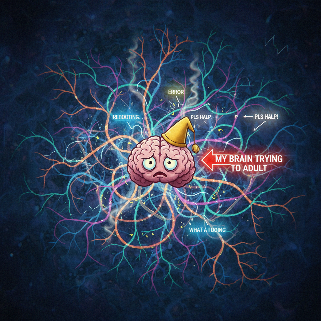 My brain cells trying to remember basic math after 5 PM