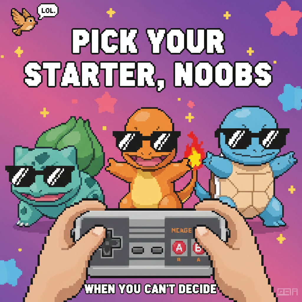 Remember when the biggest decision was which Pokémon starter to pick? Simpler times.