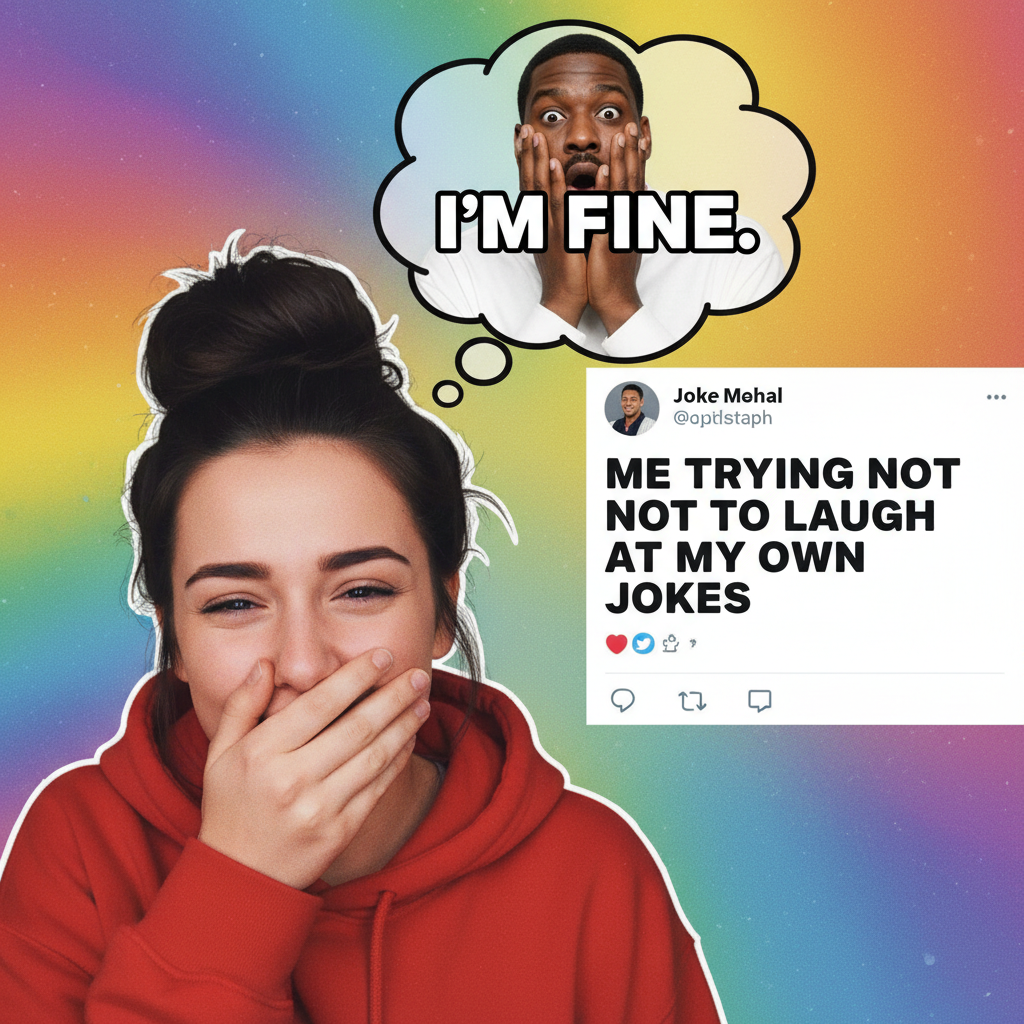 Me trying to act normal after seeing that celebrity reaction meme for the 100th time.