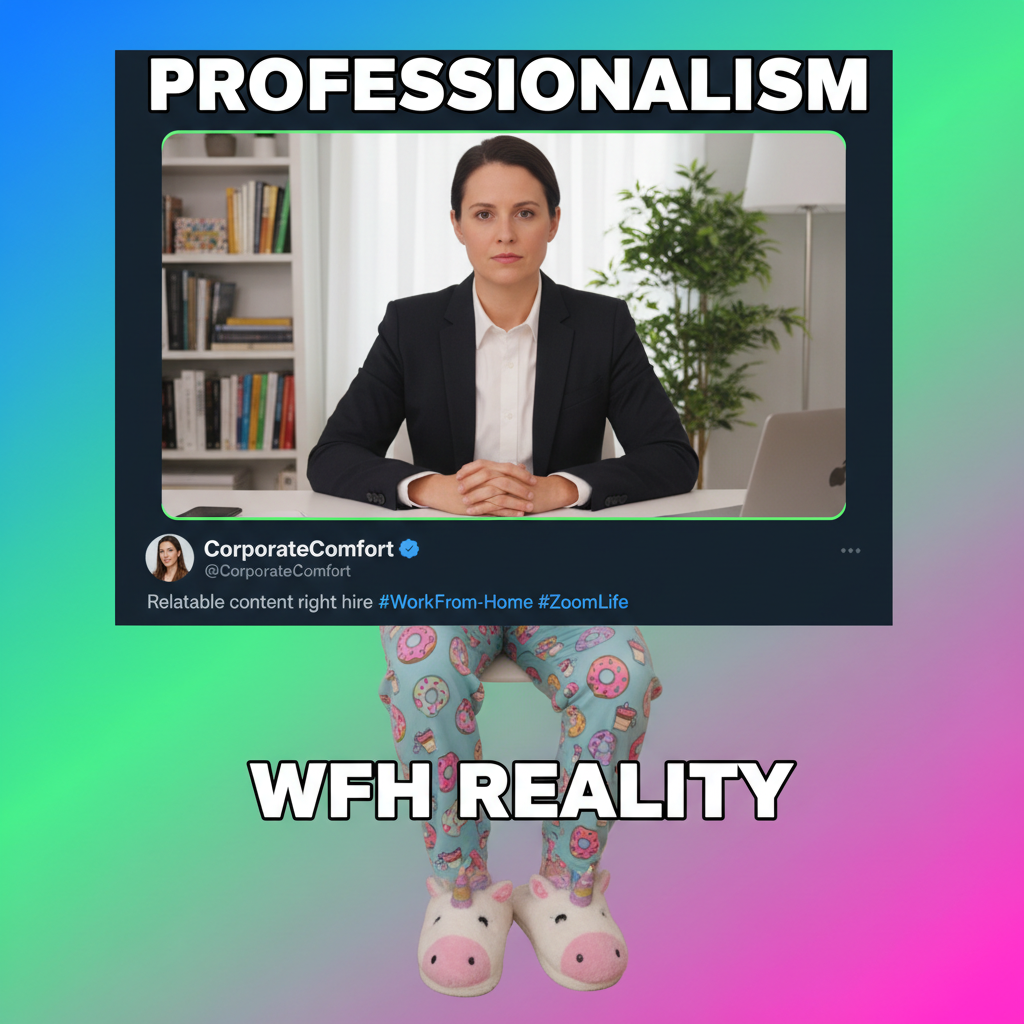 My boss just asked if I was wearing pajamas on Zoom. Sir, these are my 'work from home' clothes.