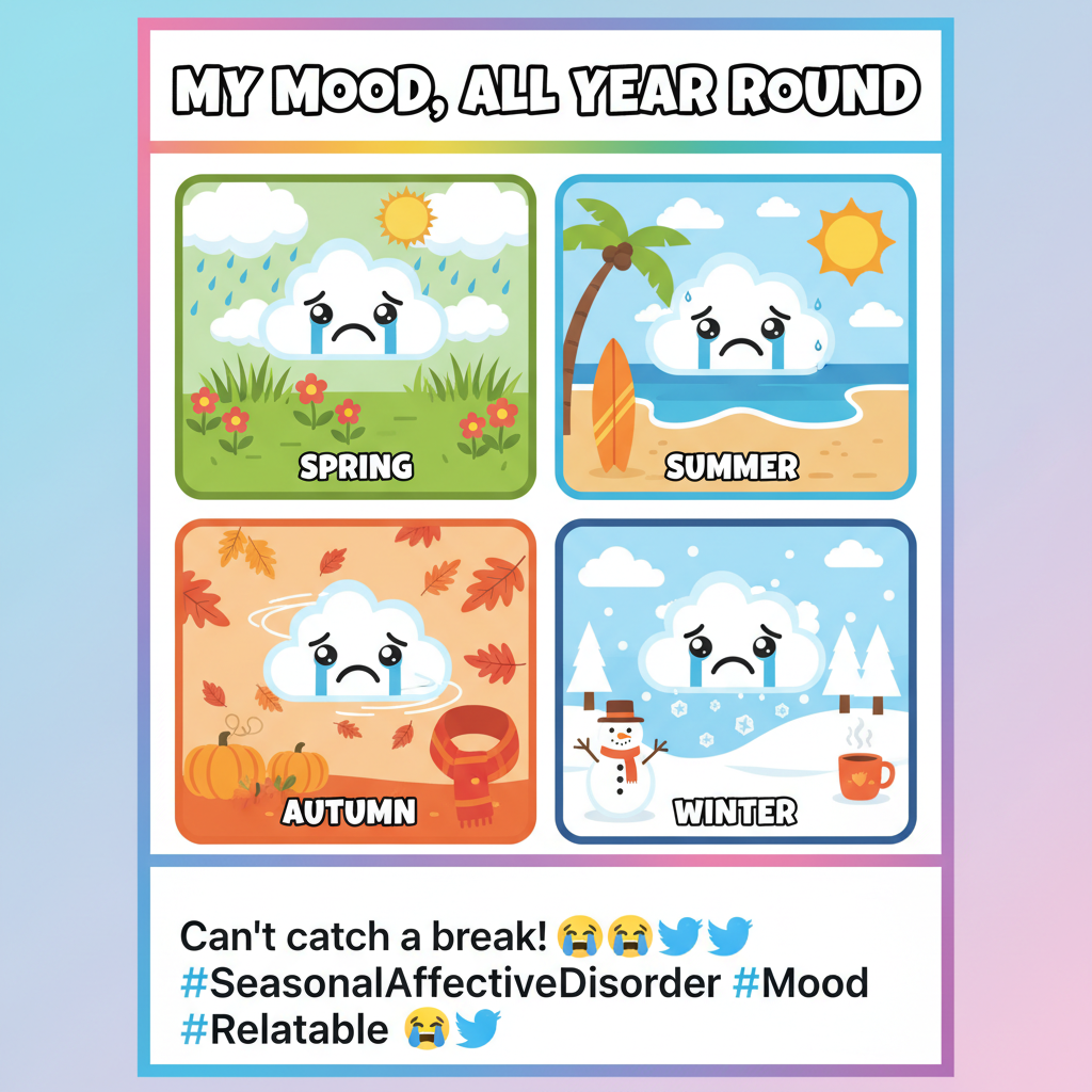 My seasonal depression has seasons. It's currently 'all of them'.