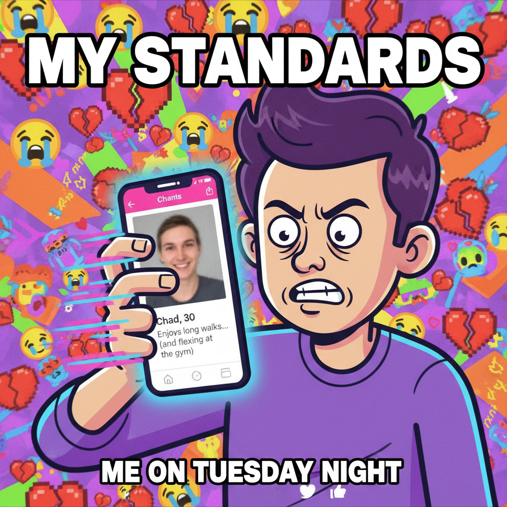 He said his 'hobby' was collecting rare stamps. I said 'next'.