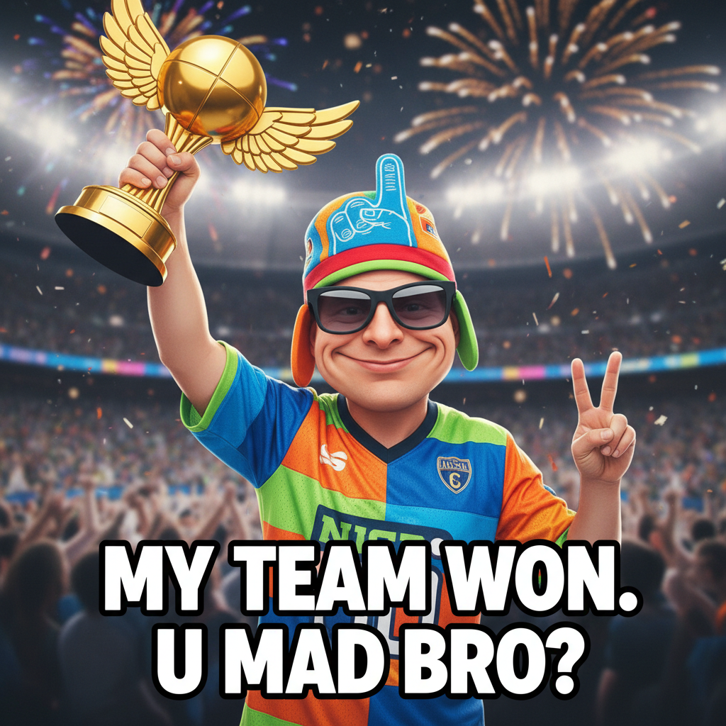 My team won. I'm legally required to remind everyone for the next 7-10 business days. #SportsFan