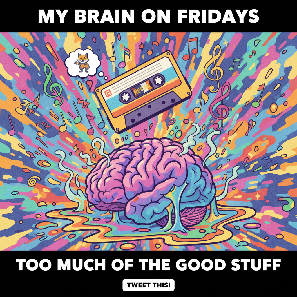 Hearing that one song from my childhood instantly transports me back to simpler times. My brain is soup now.