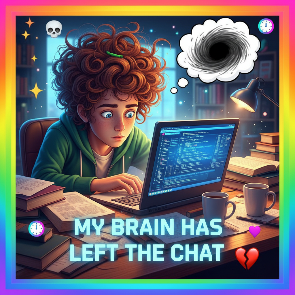 My brain during exam season: 'Is sleep a want or a need?' #StudentLife