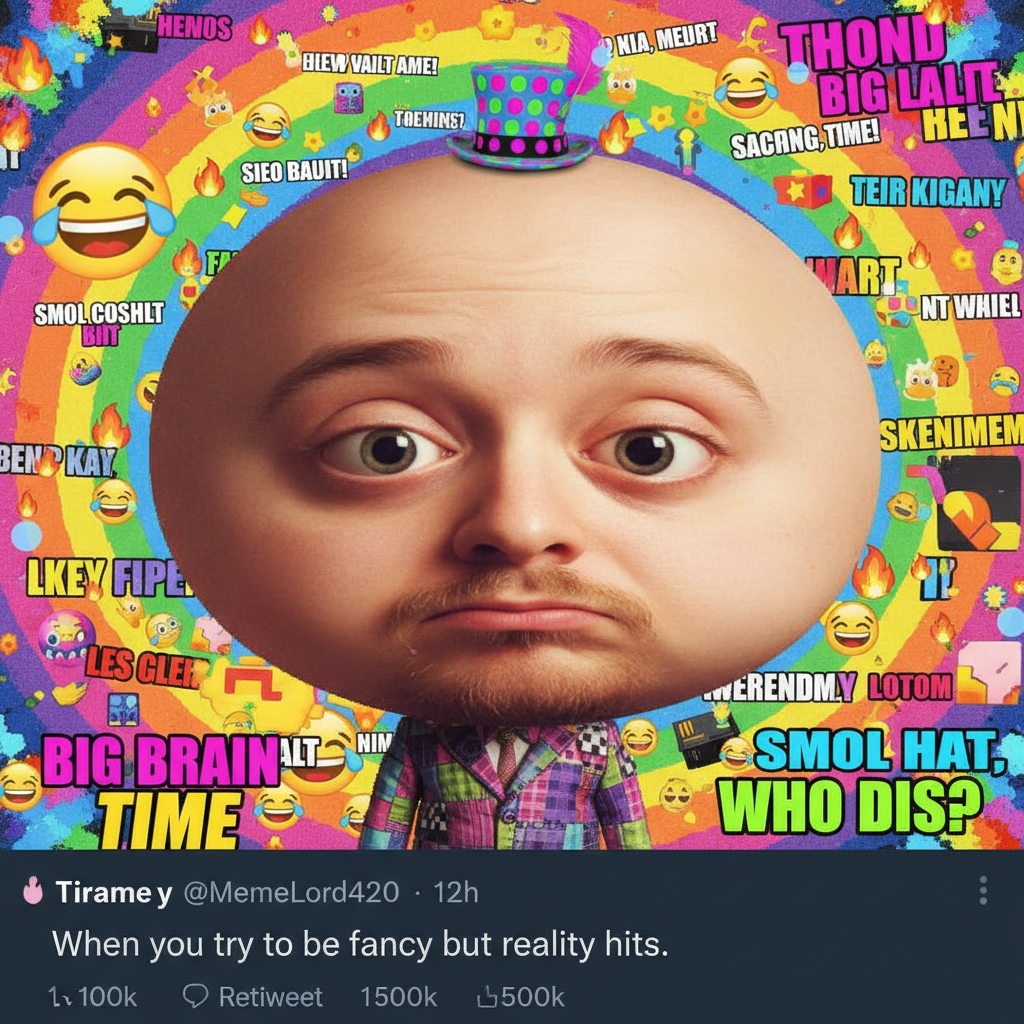 Bought a 'one-size-fits-all' hat. It fits literally no one. Online shopping is a gamble.