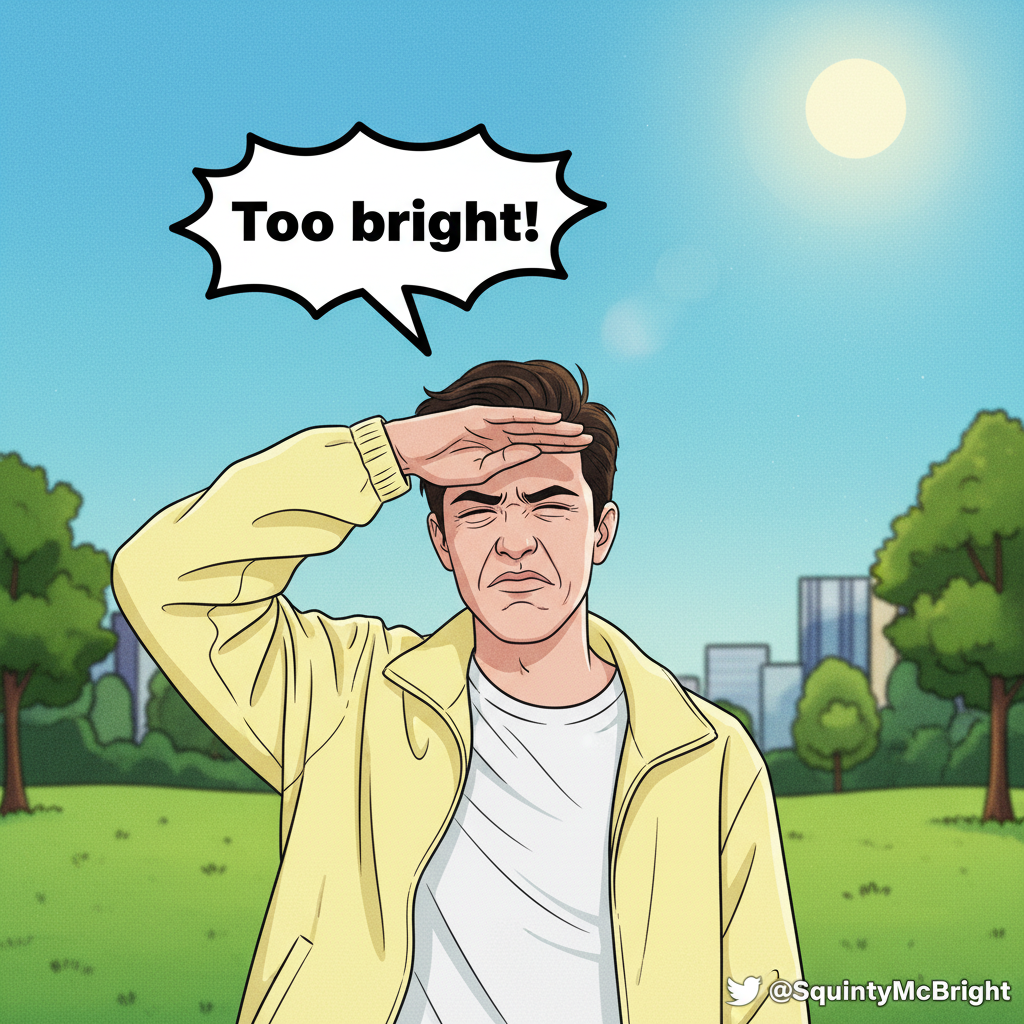 It's 70 degrees and sunny but I'm still complaining. It's my birthright.