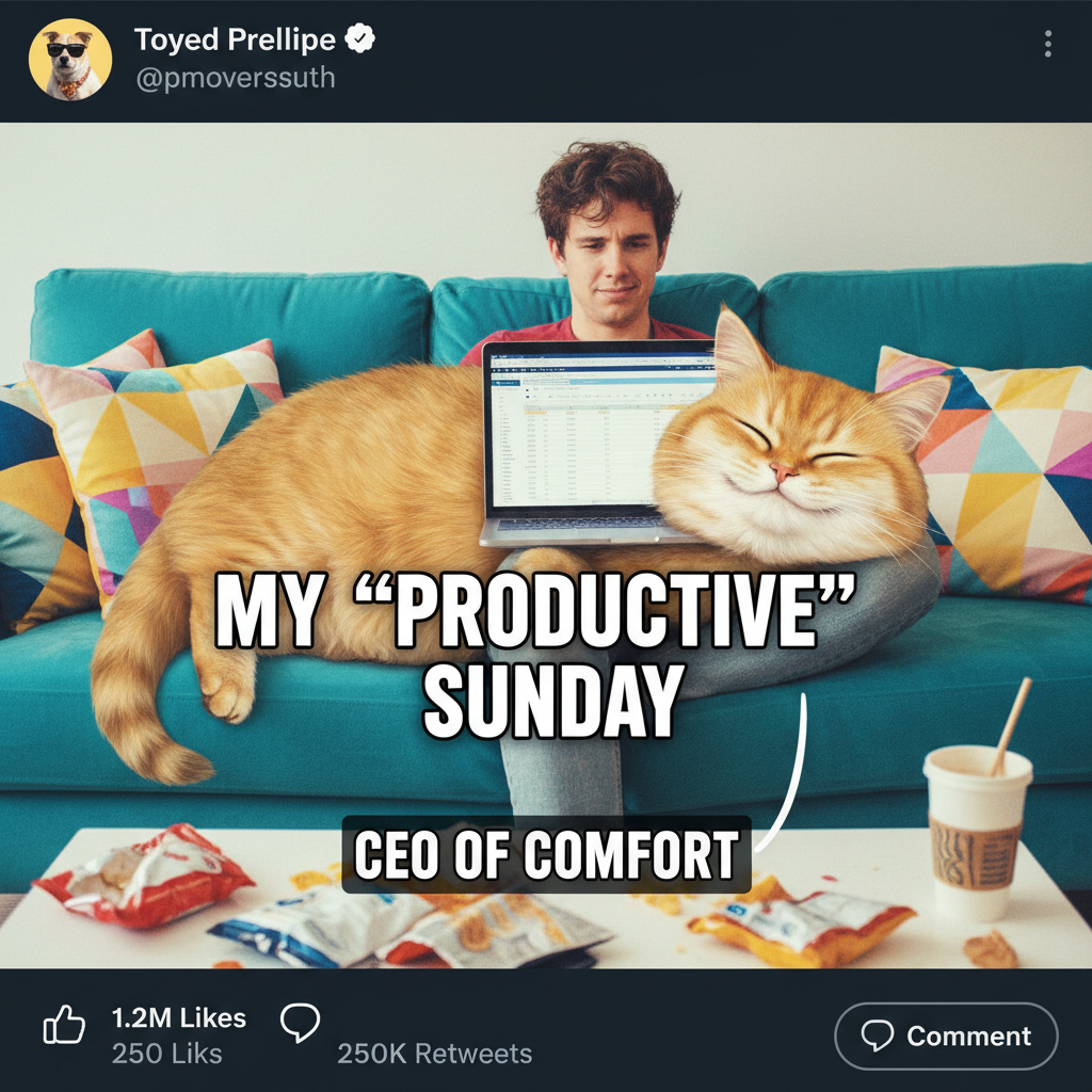 My pet thinks 'personal space' is a myth invented by humans. I agree.