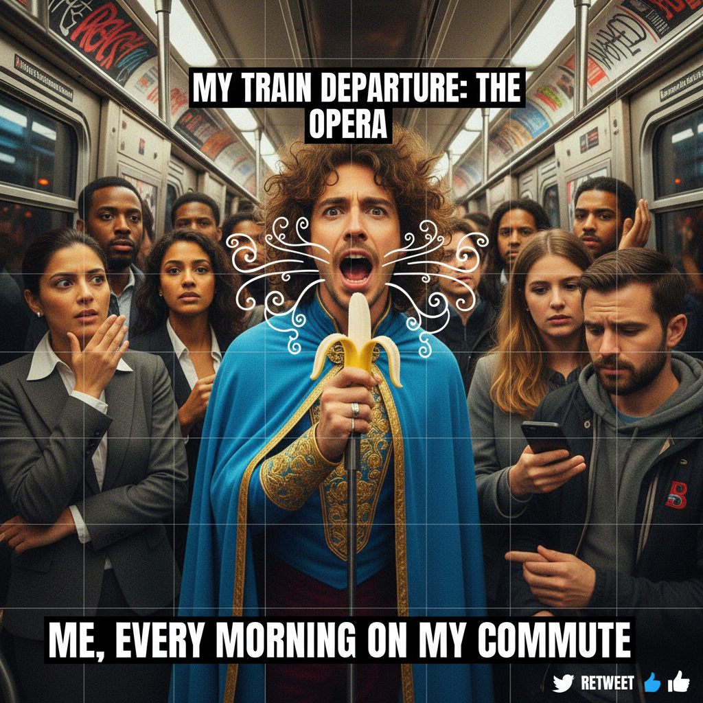 Just witnessed a full-blown opera performance on the subway. My commute is better than your Netflix.