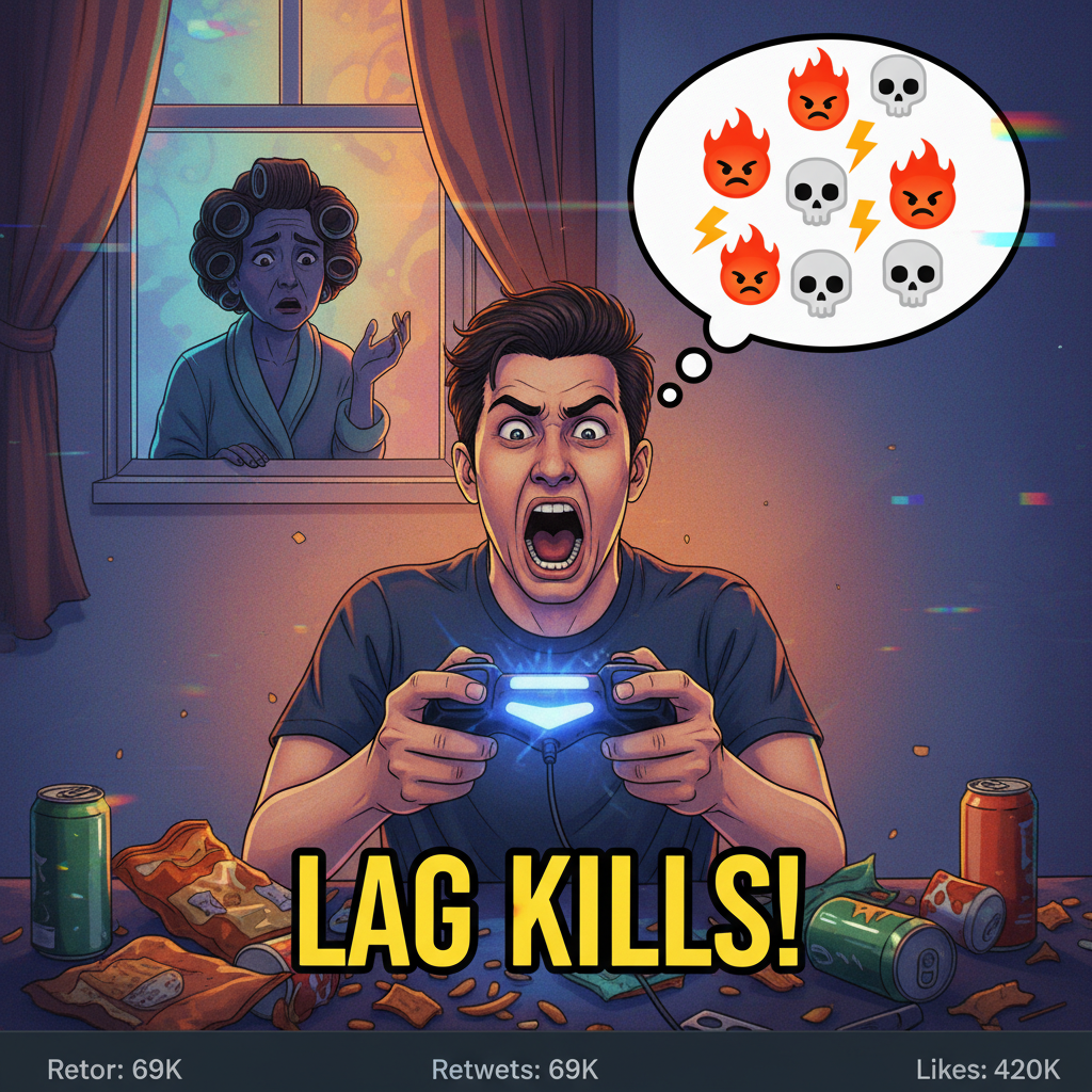 My gaming rage is a performance art. The neighbors are my unwilling audience.