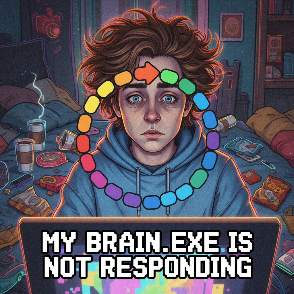 Monday morning: My brain is still buffering. Please stand by.