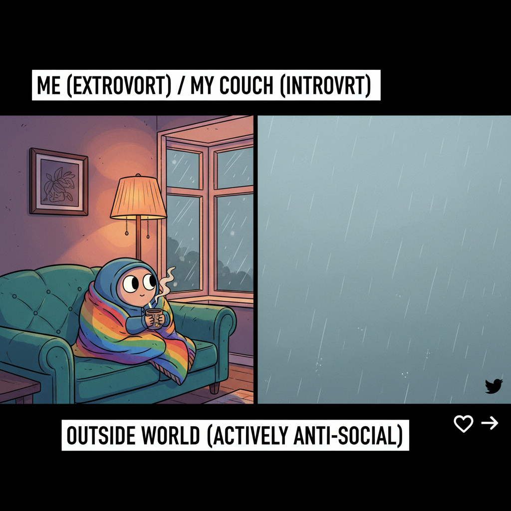 My therapist said 'get more sunlight.' My couch said 'no.' #SeasonalDepression