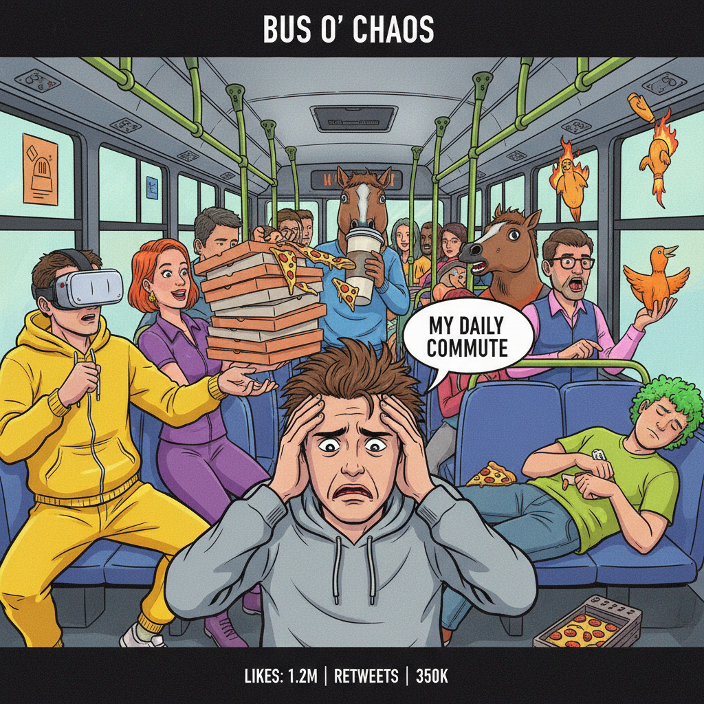 Public transport is just a daily social experiment I didn't sign up for.