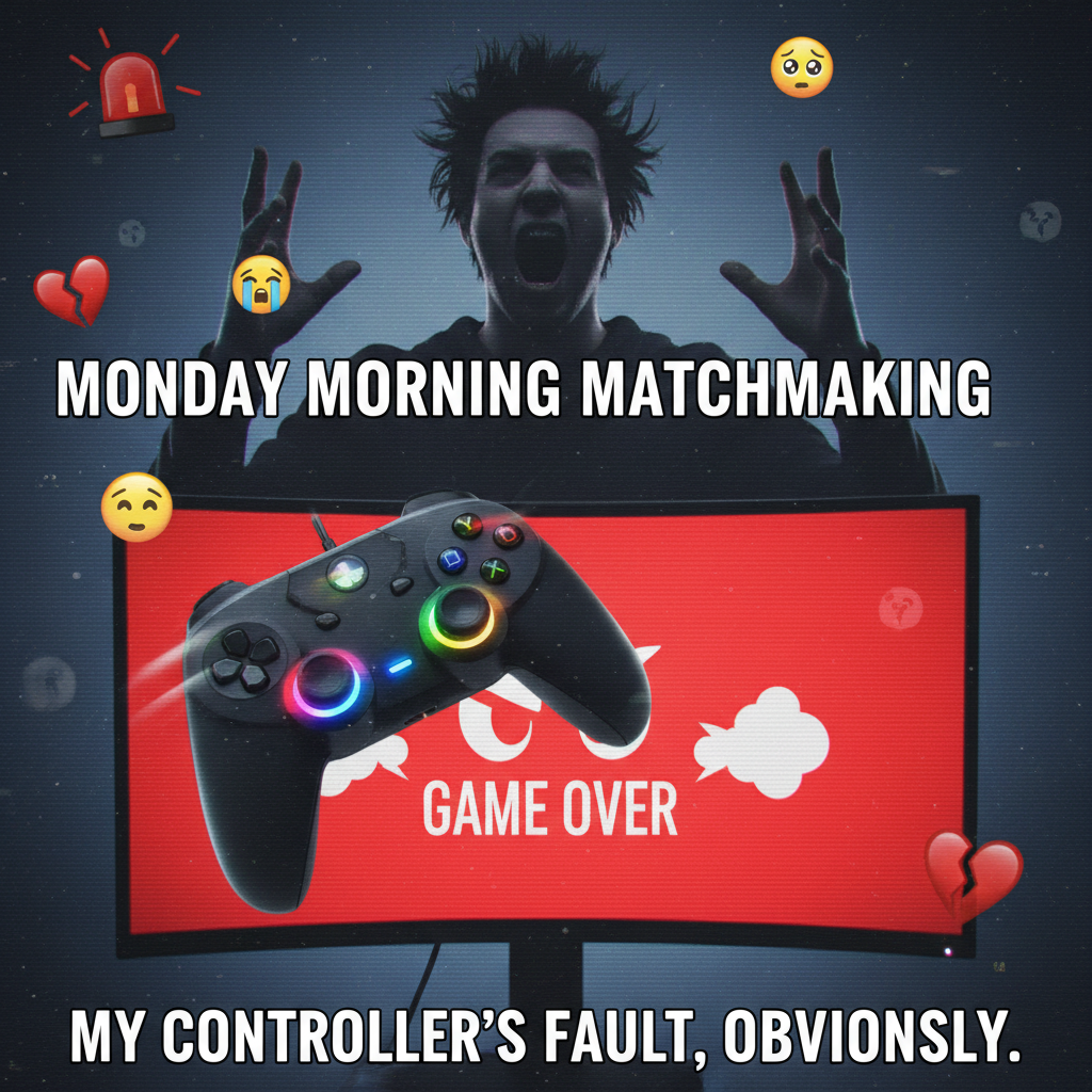 My controller just flew across the room. It's not rage, it's 'intense tactical repositioning'.