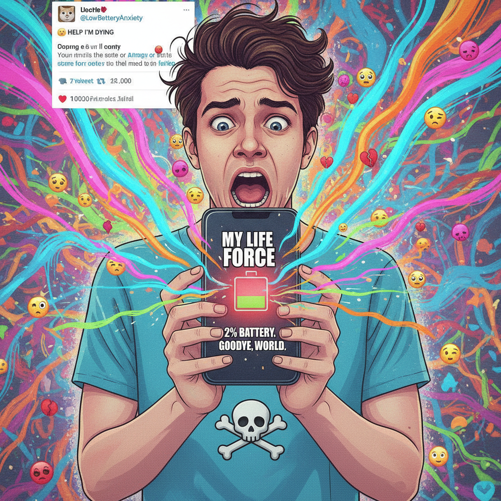 My phone battery is at 10%. Guess I'll just cease to exist now. #DigitalDetoxFail