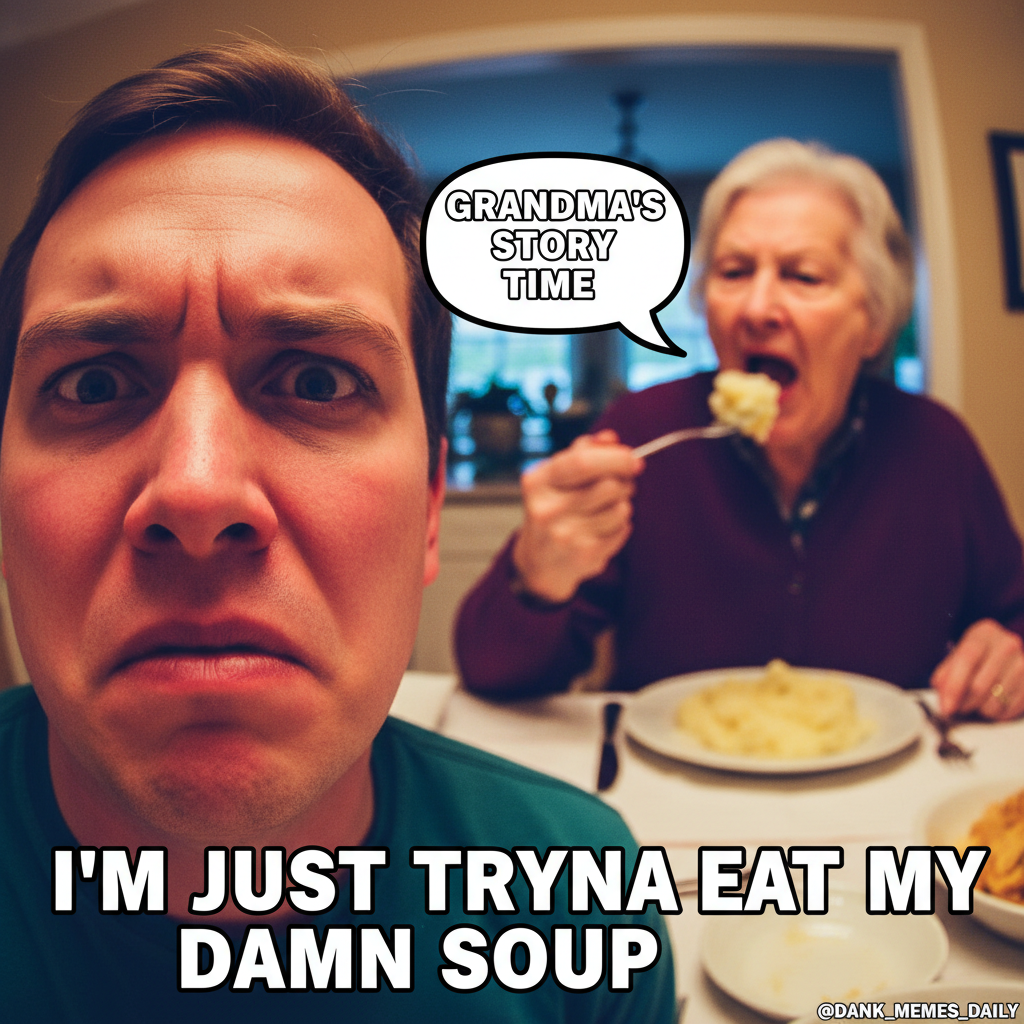 My aunt just asked if I'm 'still single' with a mouthful of turkey. Happy holidays, everyone!