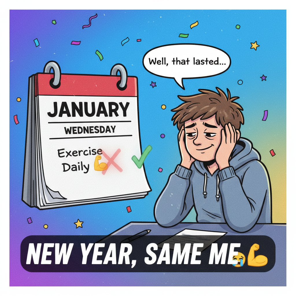 My New Year's resolution lasted exactly 3.5 hours. New record!