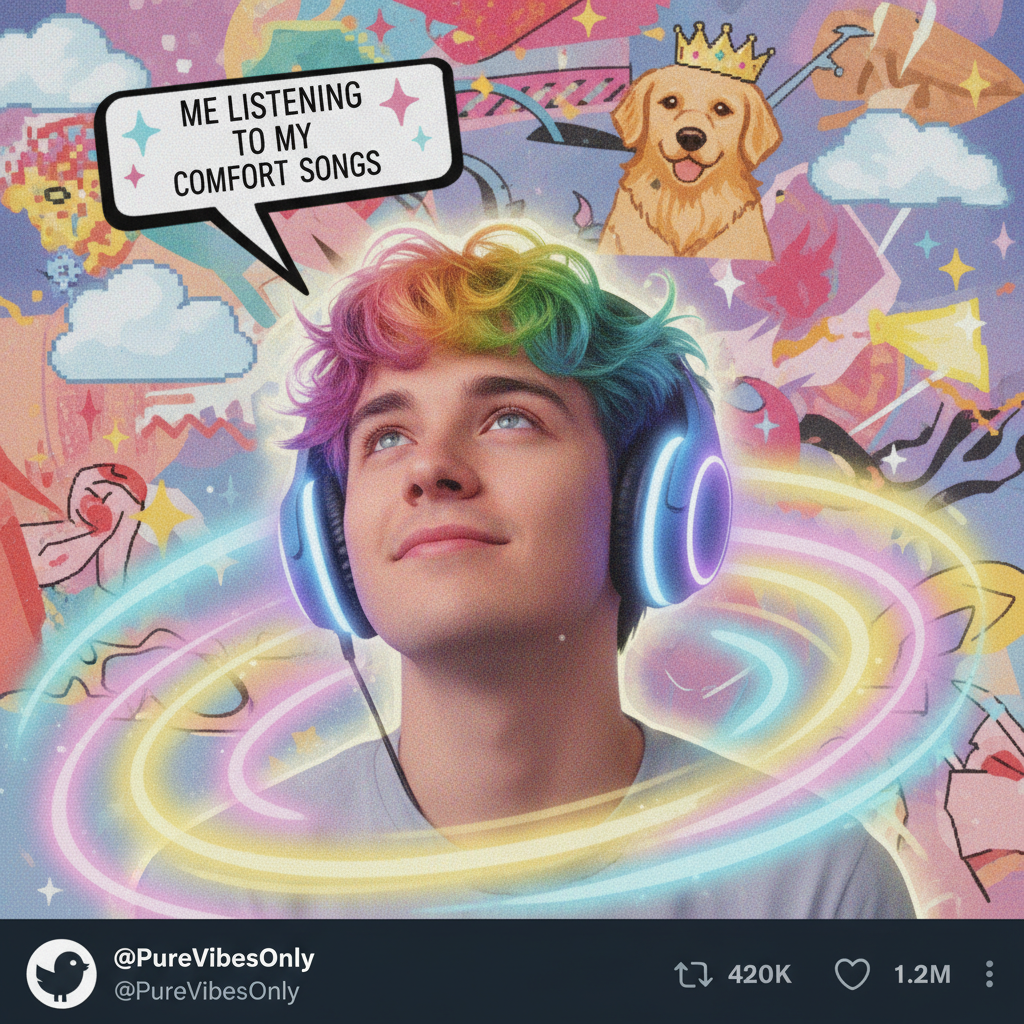 Hearing that one song from your childhood and suddenly you're 8 again. The POWER.