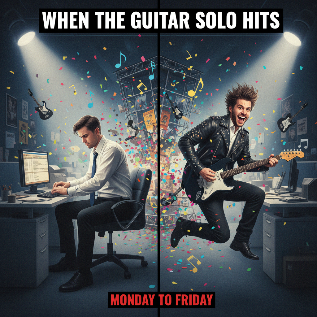 When the clock hits 5 PM on Friday and your brain instantly starts playing the weekend anthem