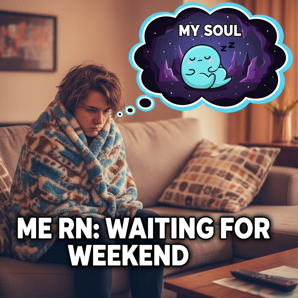 Seasonal depression hit so hard I think my soul is currently hibernating in a cave.