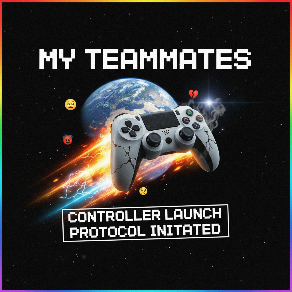 Lost to a 10-year-old in Fortnite. My controller is currently in orbit.