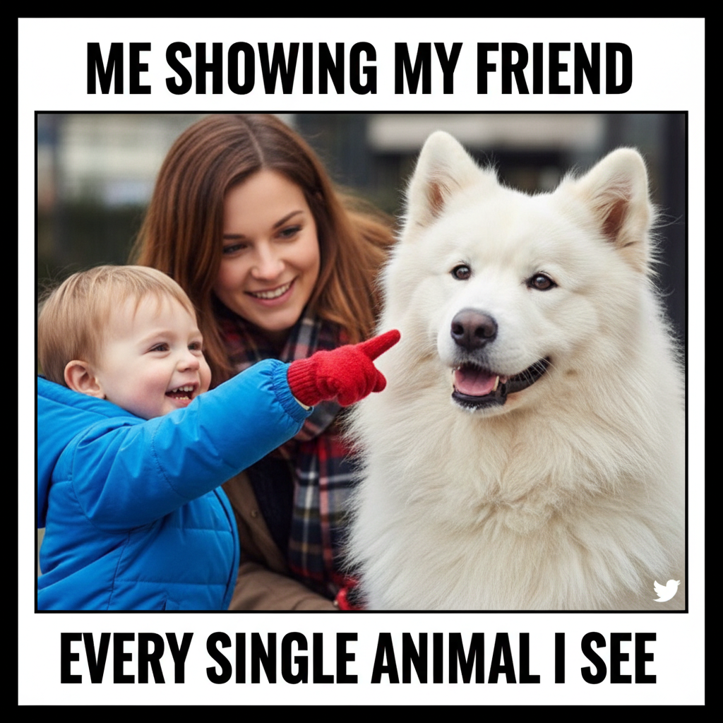 My toddler just explained why the dog is a 'fluffy cloud monster.' I'm taking notes. Parenting is wild.