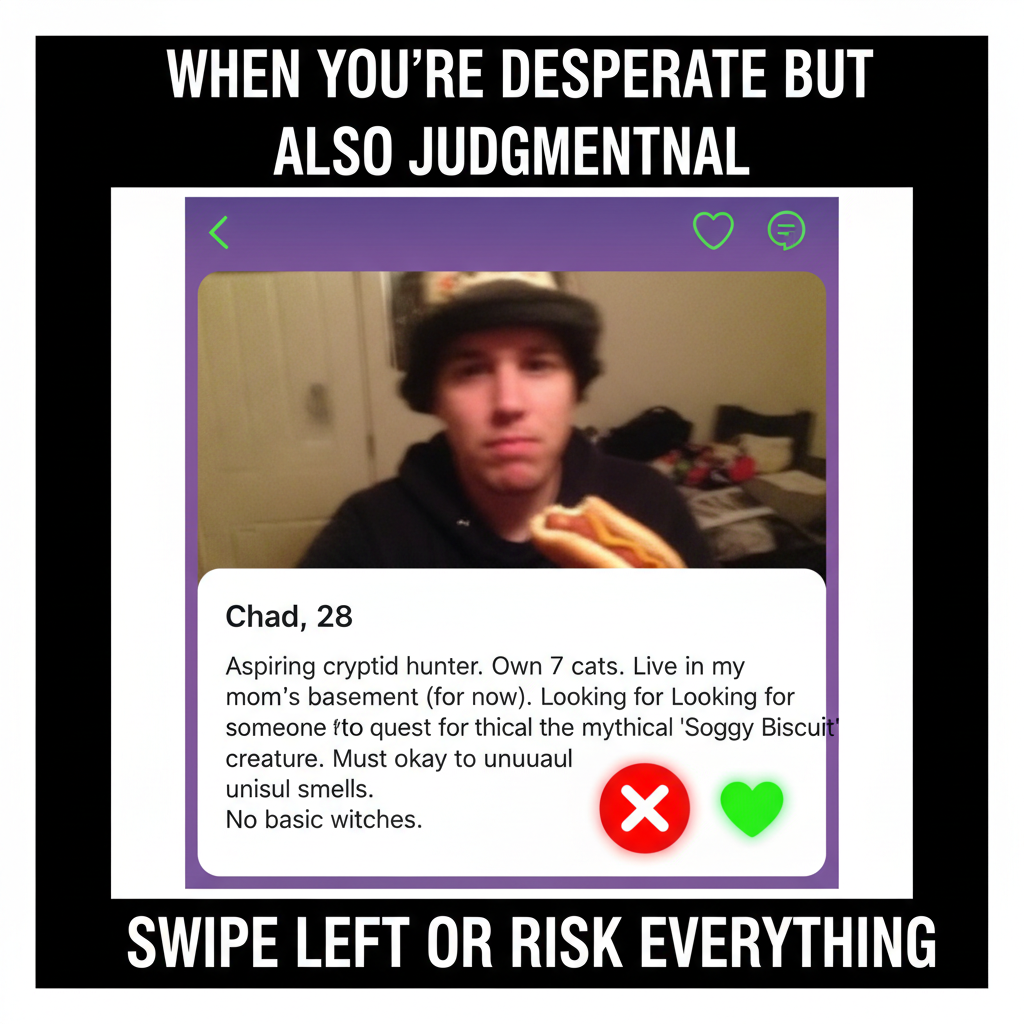 Dating apps are just a collection of 'red flag or just quirky?'