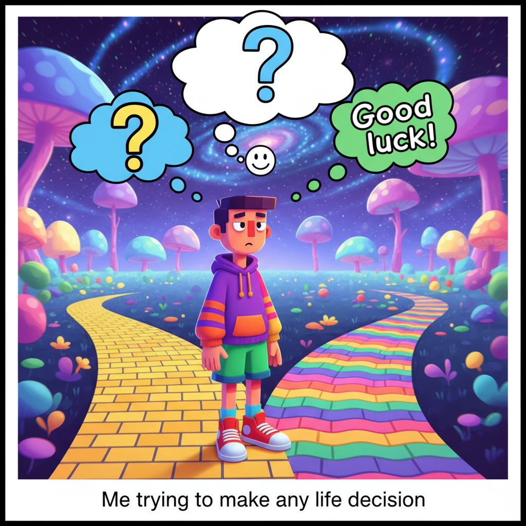 Adulting is just making a series of 'I hope this works' decisions.