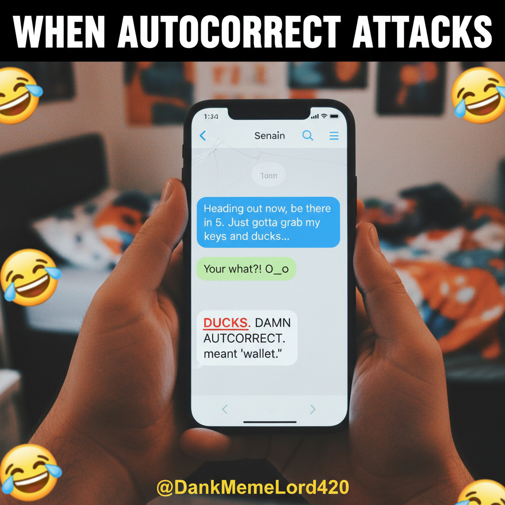 Autocorrect changed 'I'm coming' to 'I'm communist.' My boss is going to love that email.