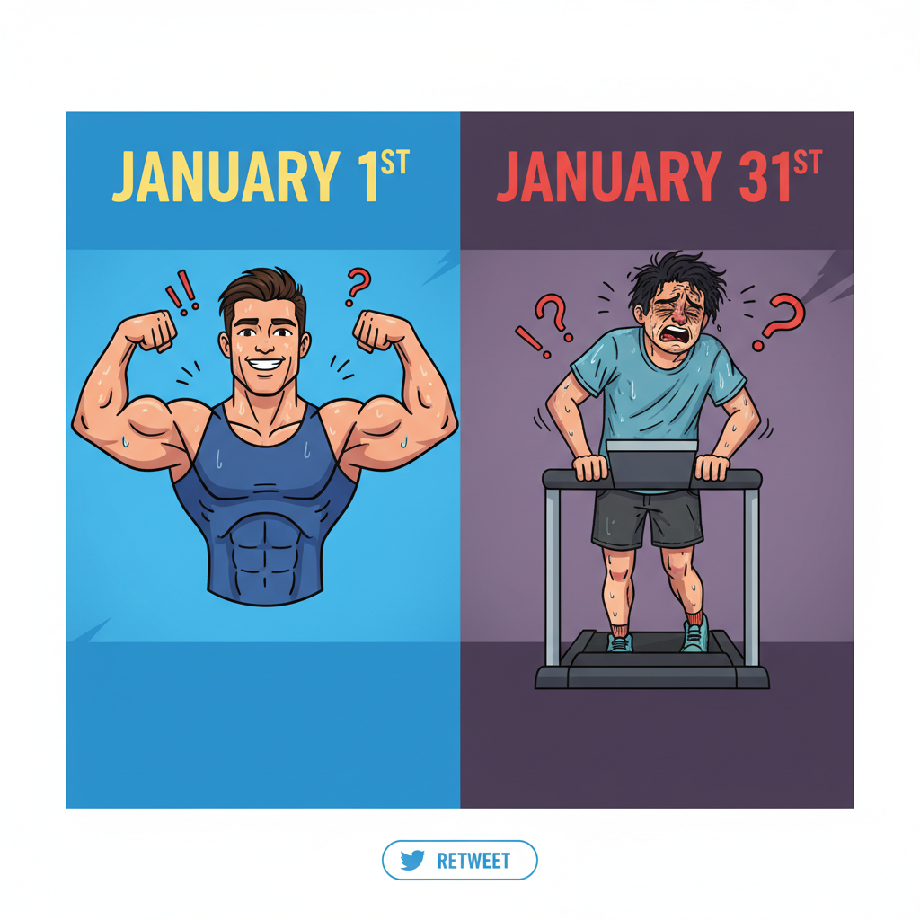 Me at the gym: 'I'm a fitness icon.' Me 5 mins later: 'Is this sweat or tears?'