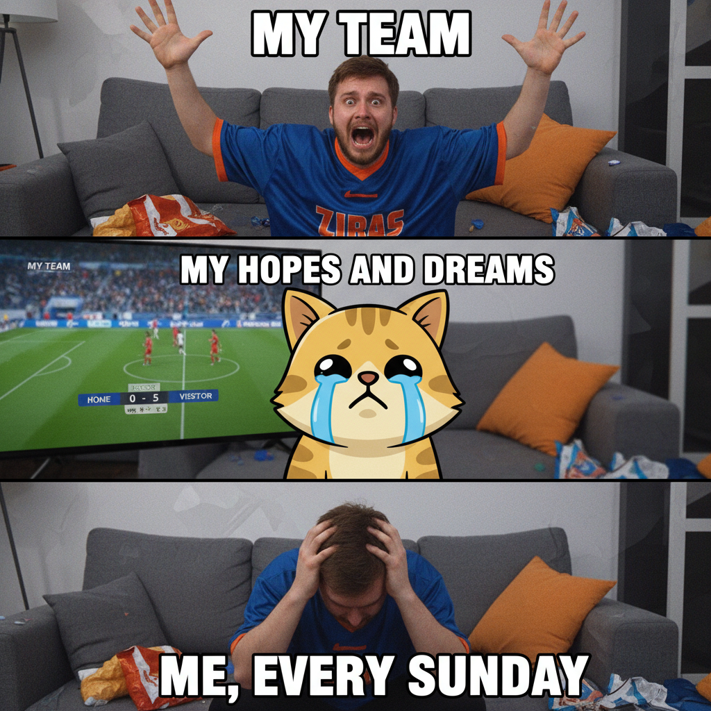 My team lost. I'm deleting all social media and moving to a cave. Don't @ me.