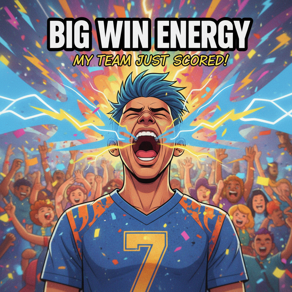 My team scored. My neighbor heard me from 3 blocks away. Worth it.